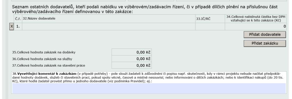 B3 Výše zakázky - automaticky se napočítává z údajů ze