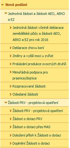 ! Žadatel vyplněnou