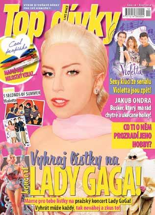 CHRISTINA AGUILERA Top dívky Měsíčník pro mladé dívky vydávaný od roku 2000. Trendy časopis pro dospívající dívky, které chtějí být cool.