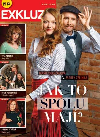EXKLUZIV Společenský magazín o celebritách, showbyznysu a životním stylu vydávaný od prosince 2014.