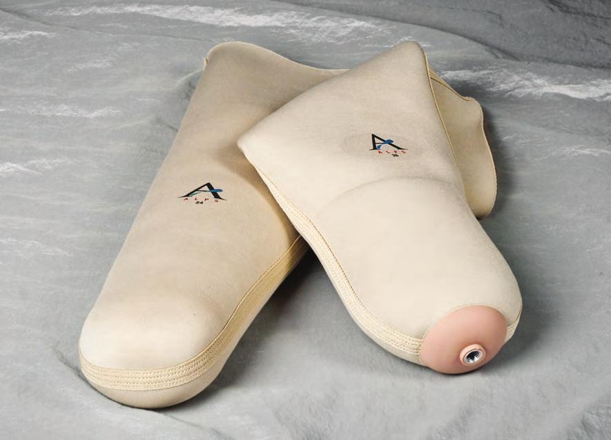 PAHÝLOVÉ LŮŽKO General Purpose Liner GPDT/GPFR Univerzální gelový liner Univerzální pahýlový návlek kombinuje měkkost, elasticitu a odolnost ALPS lepivého gelu.
