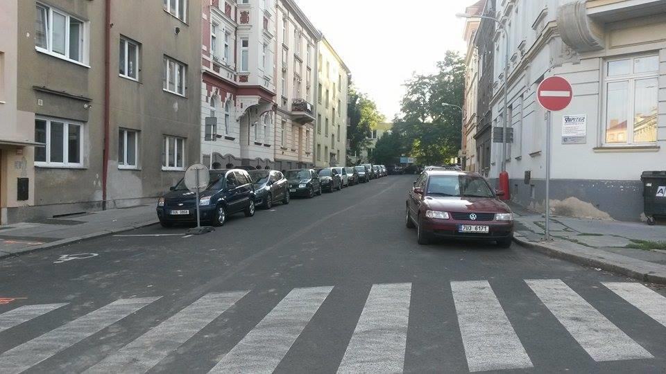 Obrázek 8Pohled od ramene D ulice