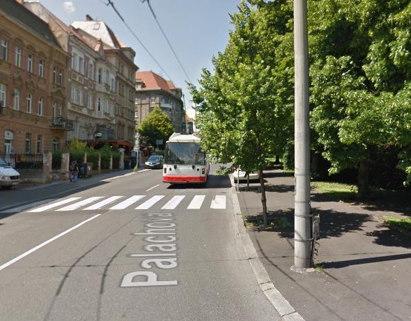 Obrázek 150 Strom zakrývající přechod čekací prostor před přechodem zdroj: (