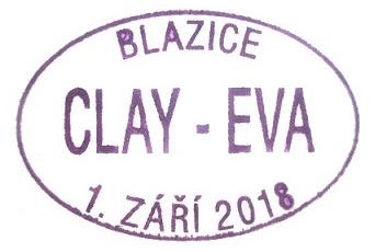 Zpráva o slavnostním odhalení pamětní tabule CLAY-EVA v Blazicích dne 1.9.2018 Blazice se markantně zapsaly do protifašistického odboje za II.