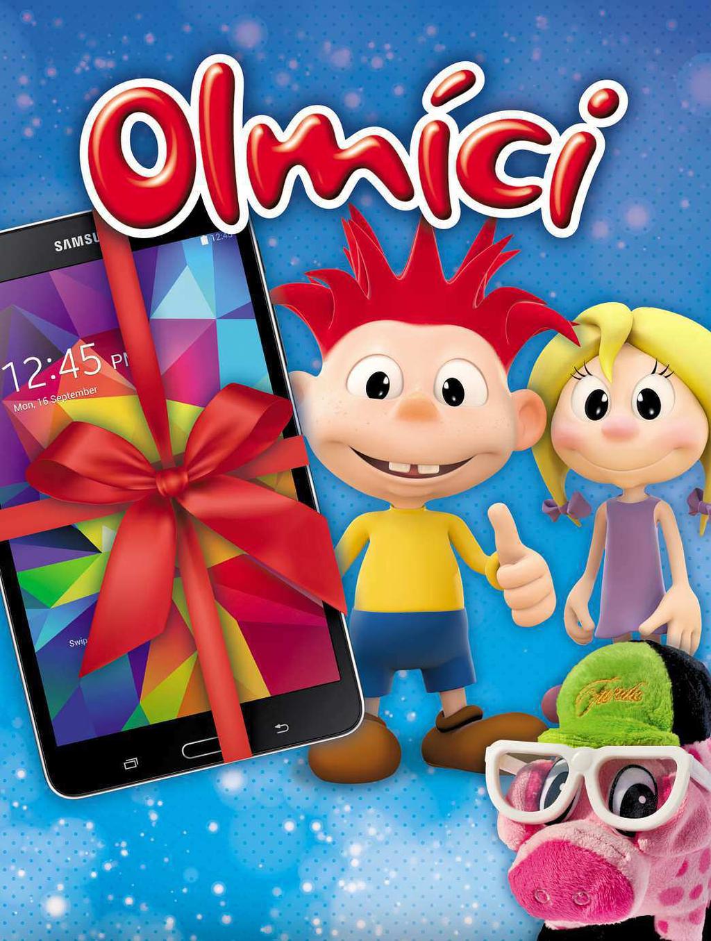 VÁNOCE SOLMÍKY ZAČÍNAJÍ JIŽ 20. ŘÍJNA! Hledej kódy pod obaly Olmíků, jdi na www.olmici.