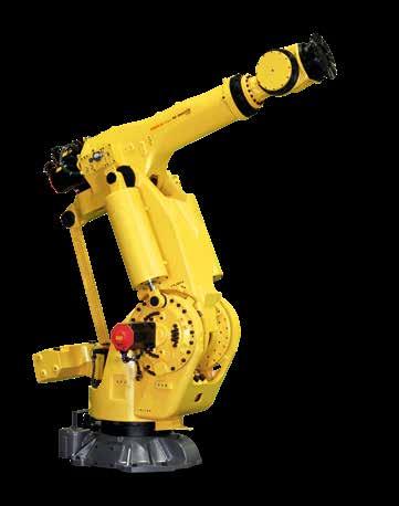 řada M-900 Maximální nosnost na zápěstí: 700 kg Maximální dosah: 3704 mm Dostupné verze robotů: M-900iA/150P, /200P Podstavec pro montáž M-900iB/280 Model s vysokou tuhostí M-900iB/360, /700