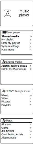 S programem Windows Media Player lze na rádiu přehrávat také bezztrátové soubory WMA, protože tento program je nejdříve konvertuje na kompatibilní formát a až poté je streamuje na rádio.