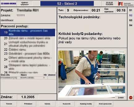 cykly nástrojů, plán údržby / odstávek aj.). procesů, aby bylo možno dozorovat výrobu v celém časovém rastru a zajistit adekvátní reakce na události výrobou generované.