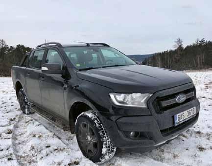 automobilová technika test Ford Ranger nezklame i v extrémním prostředí ochranu proti převrácení, adaptivní tempomat, systémy pro automatické navrácení do jízdního pruhu či funkci stabilizace přívěsu.