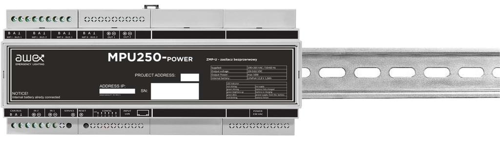 SUB MODULY - MPU250 250