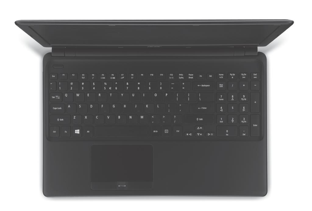 10 - Seznámení s notebookem Acer # Ikona Položka Popis Indikátor HDD Indikátor napájení Zobrazení klávesnice Svítí, pokud je aktivní pevný disk. Indikuje stav napájení počítače.