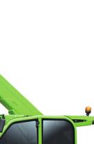 Nová řada Merlo Heavy Duty Koncentrovaná technologie pohodlí nejširší kabina na trhu 1010 mm verze CS s
