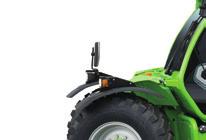 Load-Sensing + Flow Sharing ve standardu elektronický joystick vše pro tažení přívěsu tažný závěs až 21 t spodní