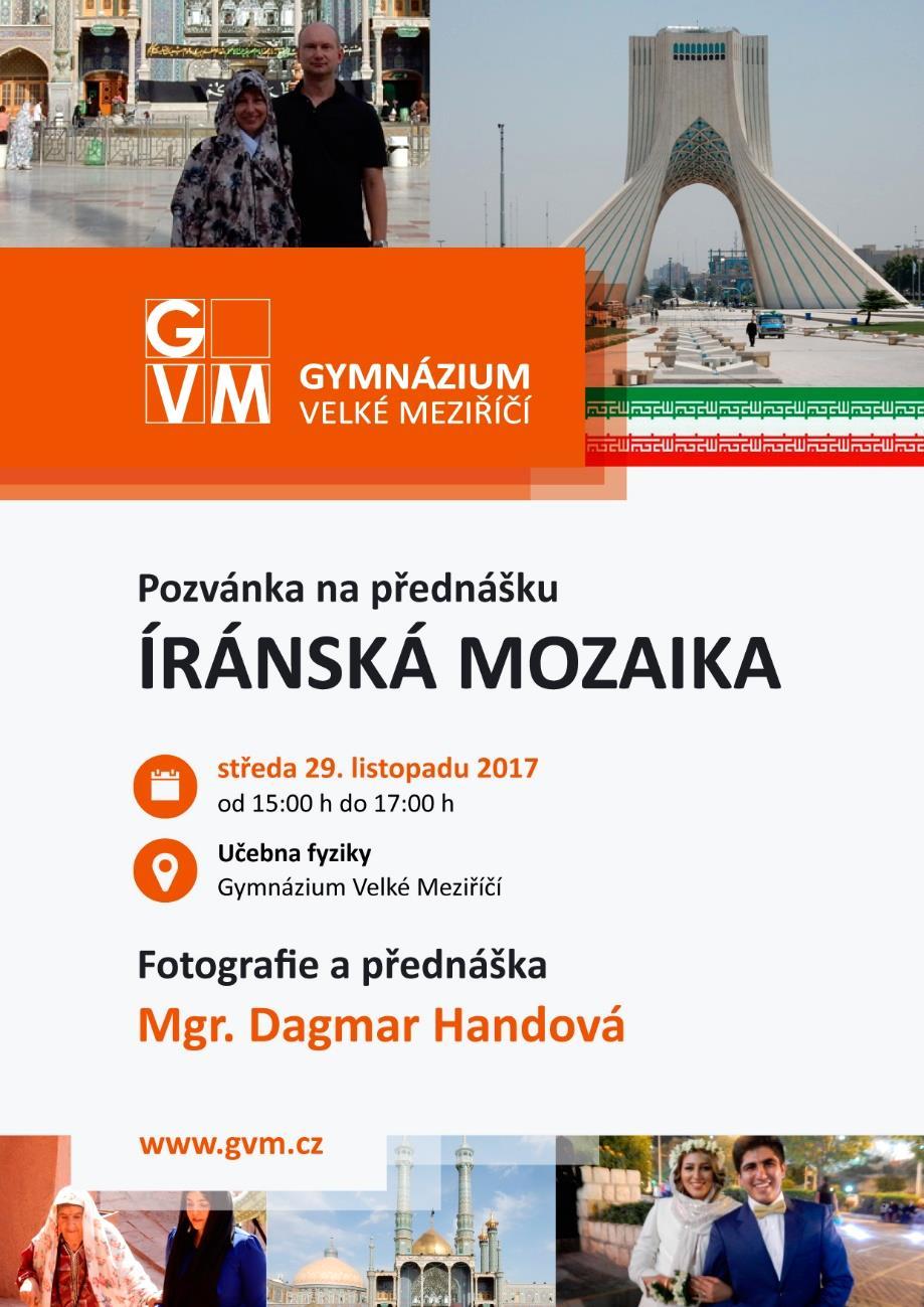Pozvánka na přednášku
