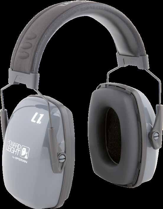 7 7 LEIGHTNING L (C06) mušlový chránič sluchu s polstrovanou náhlavní páskou teleskopicky výškově nastavitelná páska patentovaný systém