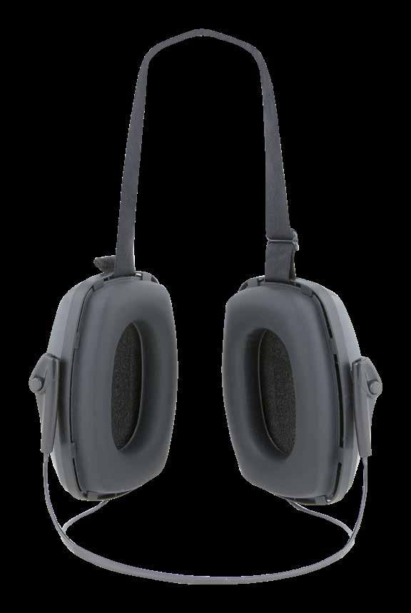 mušlový chránič sluchu s krčním obloukem patentovaný systém air flow control unikátní systém tlumení hluku na optimální hladinu bez nutnosti zvyšování hmotnosti a velikosti sluchátek elegantní, ultra