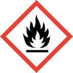 Výstražné symboly nebezpečnosti : Signálním slovem : Varování Standardní věty o nebezpečnosti : H226 Hořlavá kapalina a páry. H315 Dráždí kůži. H319 Způsobuje vážné podráždění očí.