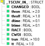 2.10 Typ _TSCUV_IN_ Typ _TSCUV_IN_ definuje strukturu vstupních parametrů pro regulátor fbscuv.