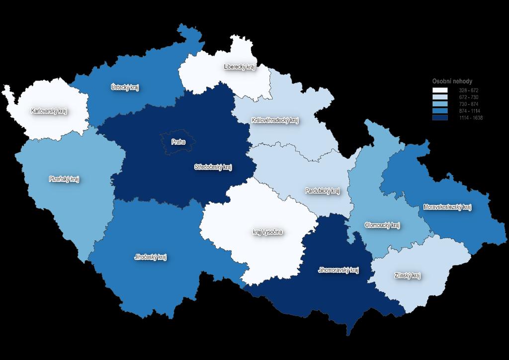 Celkem Karlovarský Liberecký Pardubický Vysočina Zlínský Olomoucký Moravskoslezský Jihomoravský Královehradecký Ústecký Plzeňský Jihočeský Středočeský Hl. m.