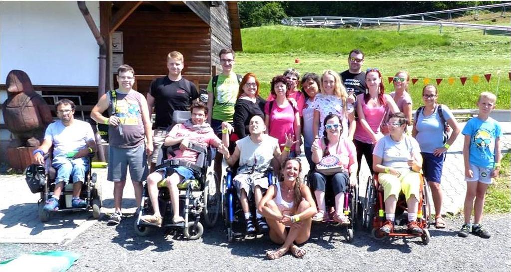 Středisko VÝZVA integrační klub BRÁNA 9 VÝLET NA BOBOVOU DRÁHU MOSTY U JABLUNKOVA 3. 8.