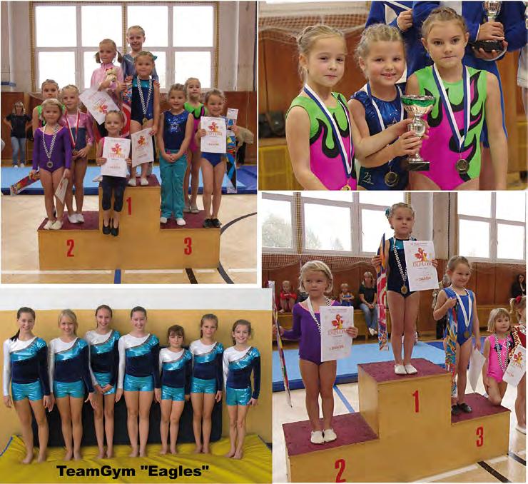 Život Mnichovic Gymnastické centrum zdobí první pohár Jak se nám daří v novém gymnastickém centru?