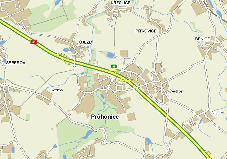Vestecká spojka v úseku Západní komerční zóna Průhonice silnice II/603 Strana 25 okruhu (PO 511) potažmo kompletní dokončení a uvedení do provozu celého pražského okruhu.