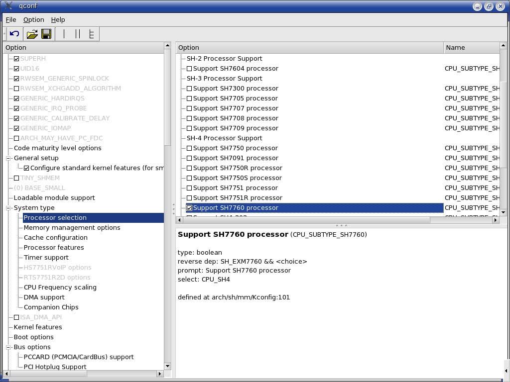 DODATEK A. ZPROVOZNĚNÍ MIKROPOČÍTAČE EXM32 71 Nyní se může přeložit program nebo jádro Linuxu. Program se překládá pro použitou platformu tak, že místo gcc je použit sh4-linux-gcc.