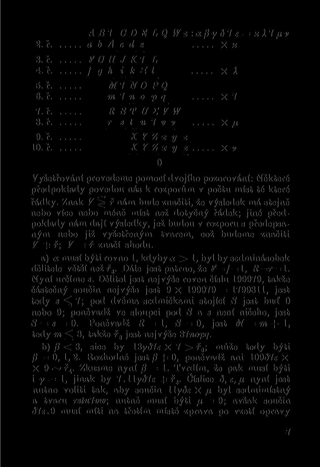 3. ř. 4. ř. 5. ř. 6. ř. 7. ř. 8. ř. 9. ř. 1. ř. AB 1 GDELQWz:(xPydle = xxlfiv a b A c d e X x FOHJK1L f g h i k S l X X Ml NOPQ mino p q X 7 R ST U EVW r st u 7 v v X n XYZxy z XYZxy z X v