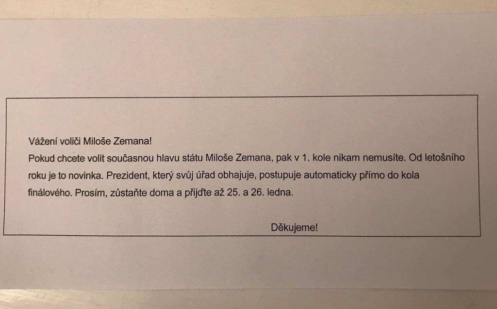 protikandidáty, aby se od této