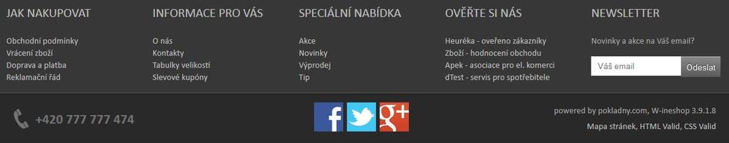 informace.