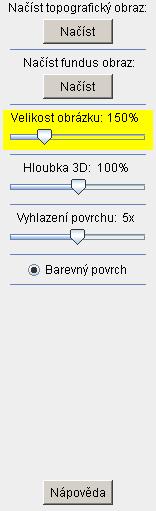 UŽIVATELSKÝ MANUÁL Tento program byl vytvořen v jazyce Java, pomocí nadstavby Java3D.