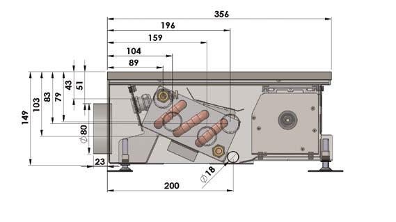 podlahové konvektory s ventilátorem suché prostředí 14 HCM AIr ELEkTRICkÝ PŘÍkON PRO VENTILáTORy příkon 900 26