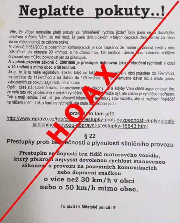 Nepravdivý návod nikdy neodpovídal realitě!