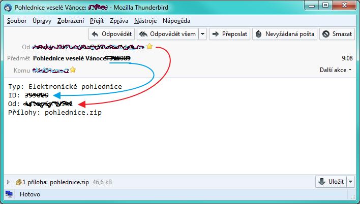 MALWARE (havěť) ukázka 1 Podvodný