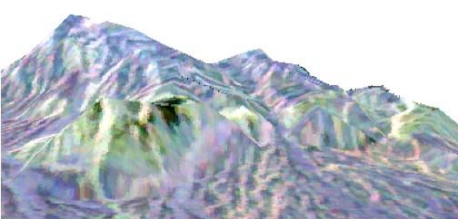 Typy geodat strana 4 Pokrytí není jen nadmořská výška Digitální výškový model (Digital Elevation Model), digitální model terénu (Digital Terrain