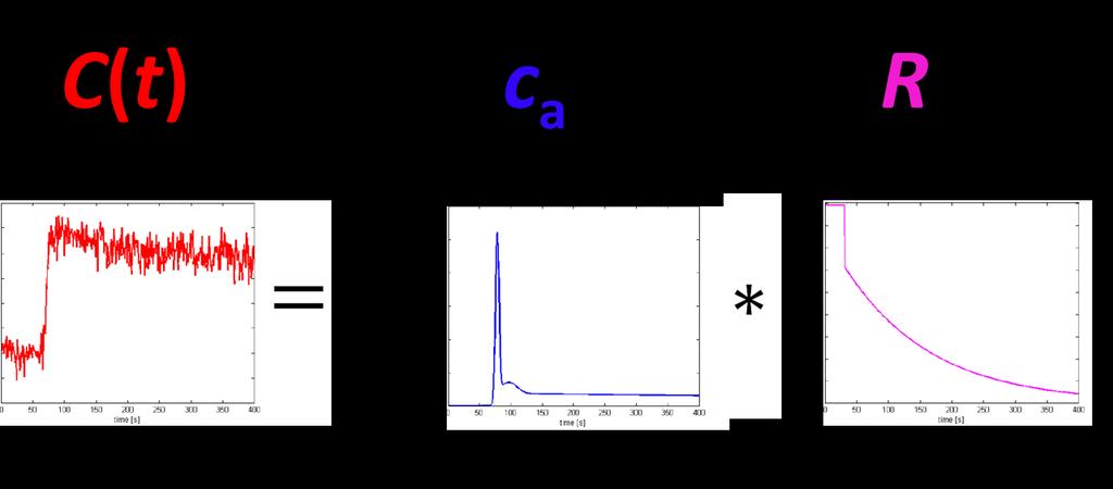 kompartment, vznikne zde kromě časové i prostorová závislost c(x,t)). Celková koncentrace k.l. C(t) je pak dána součtem koncentrací obou frakcí váhovaných frakčními objemy, dle rovnice (1.16).