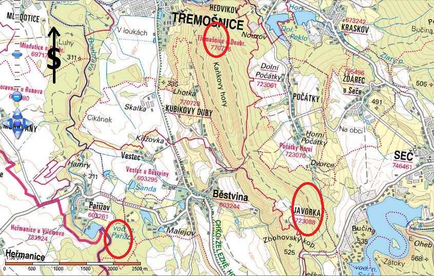 4 Charakteristika území 4.1 Popis majetku Revír Běstvina je součástí lesní správy Nasavrky, LHC Ronov nad Doubravou.