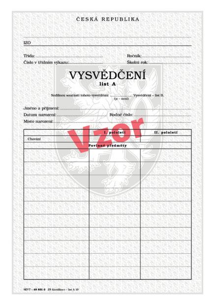 struktura i povrch papíru Prodloužená živostnost, delší než 50 let Papír nebledne a neztrácí barvy Vždy platné a aktuální tiskopisy v souladu