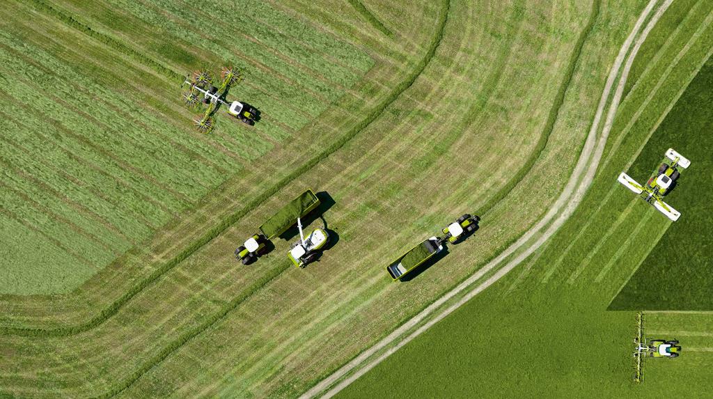 Dobře sladěné. Sklizňové linky CLAAS. Svět CLAAS Svět CLAAS.