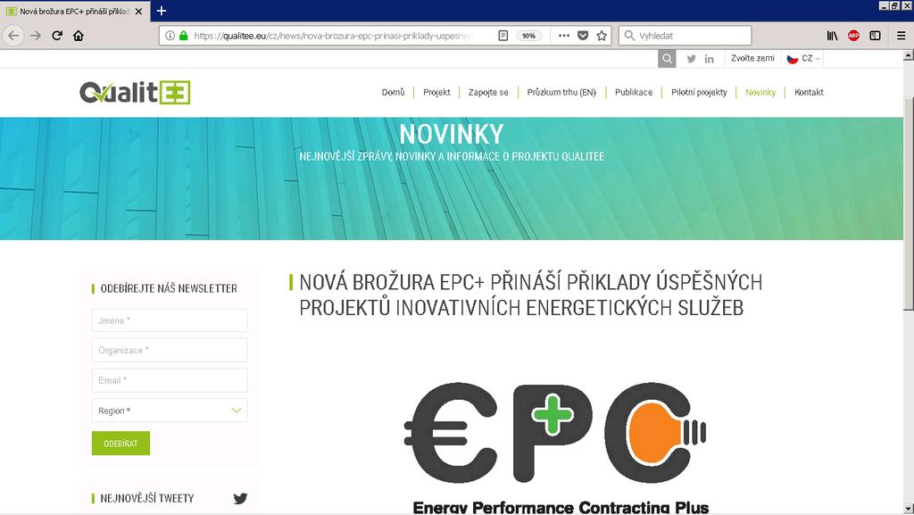 Nová brožura EPC+ přináší