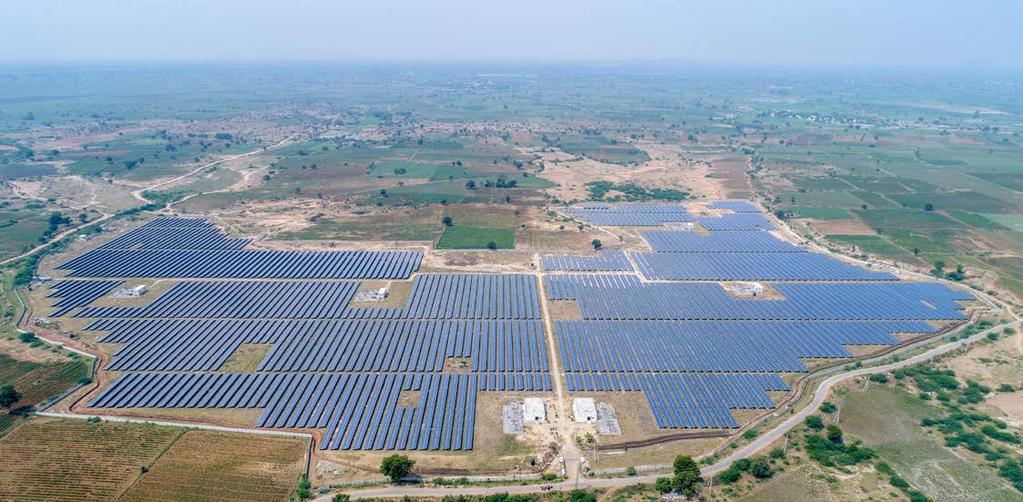 Solární elektrárna Telangana