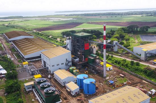 South Negros BioPower (SNBP) Práce na stavbě SNBP pokračovaly v tomto čtvrtletí mnohem rychleji.