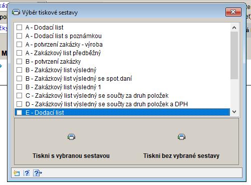 Tyto sestavy se budou nadále tisknout tak, jak byly vytvořeny.
