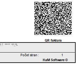 2. Tisky QR kódů na fakturu Nově lze tisknou na fakturu QR kódy. QR kódy se dají tisknout pro QR platbu, QR fakturu a QR fakturu+platbu.