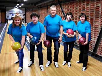/ 14 / leden 2019 Hornobečvanský ZPRAVODAJ ZPRÁVY Z KLUBU DŮCHODCŮ HORNÍ BEČVA Vánoční turnaj v bowlingu V úterý 11.