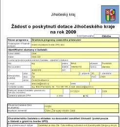G/P programy ruční
