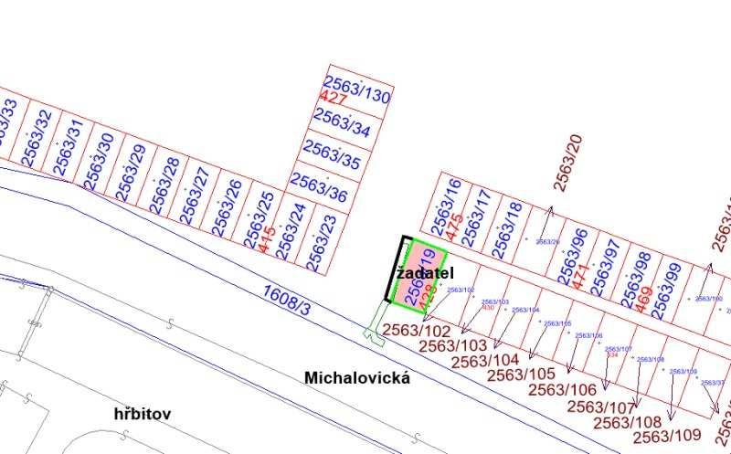 12. Prodej části pozemku parc.č. 2563/21 o výměře cca 4 m 2 ost.plocha v k.ú. Litoměřice (nutný odděl.geometr.plán) Žadatel: Š.R., nar. 22.05.