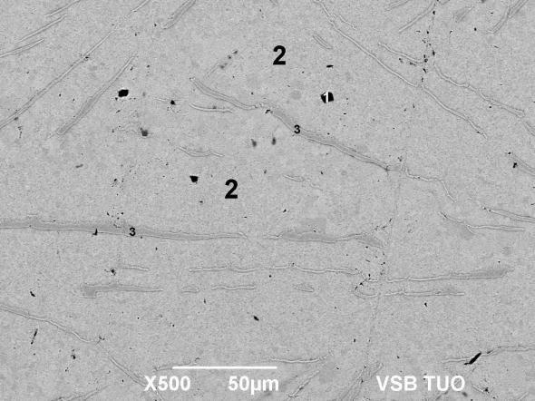 1 Liquidus projection of Ag Sb Sn ternary system [3] [at.%] Ag Sb Sn Navážka 4 7,1 88,9 ICP-AES 4,09 7,3 88,61 HV 0,01 23 vz. 36 Ag [at.%] Sn [at.%] Sb [at.