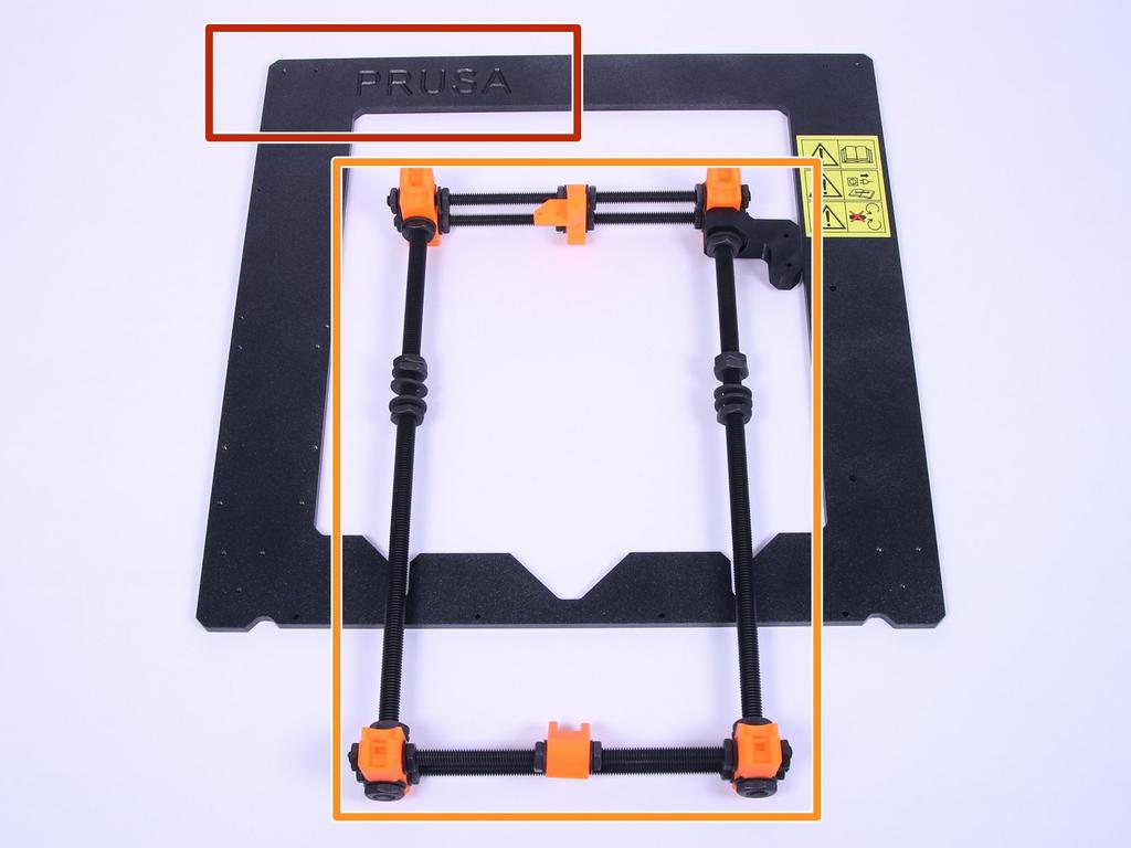 Step 7 Příprava na upevnění základu osy Y Prusa i3