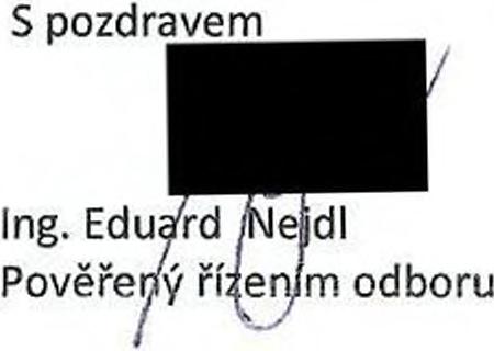 6, v ulici U Elektrárny. S provedením přípojky kanalizace a vodovodu po pozemku č. 870,k. ú. Č.